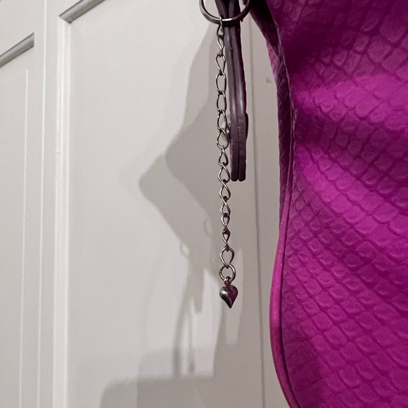 NINE WEST purple backpack with tablet pouch - Picture 8 of 10